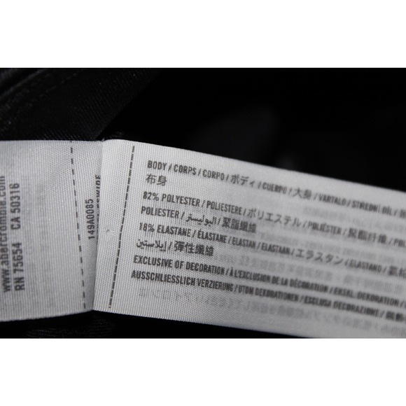 Women's Active by Abercrombie & Fitch YPB sculptLUX 7" Bike Shorts Black Size S - Picture 4 of 5